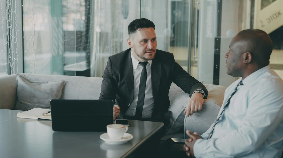 corrupt businessman meeting